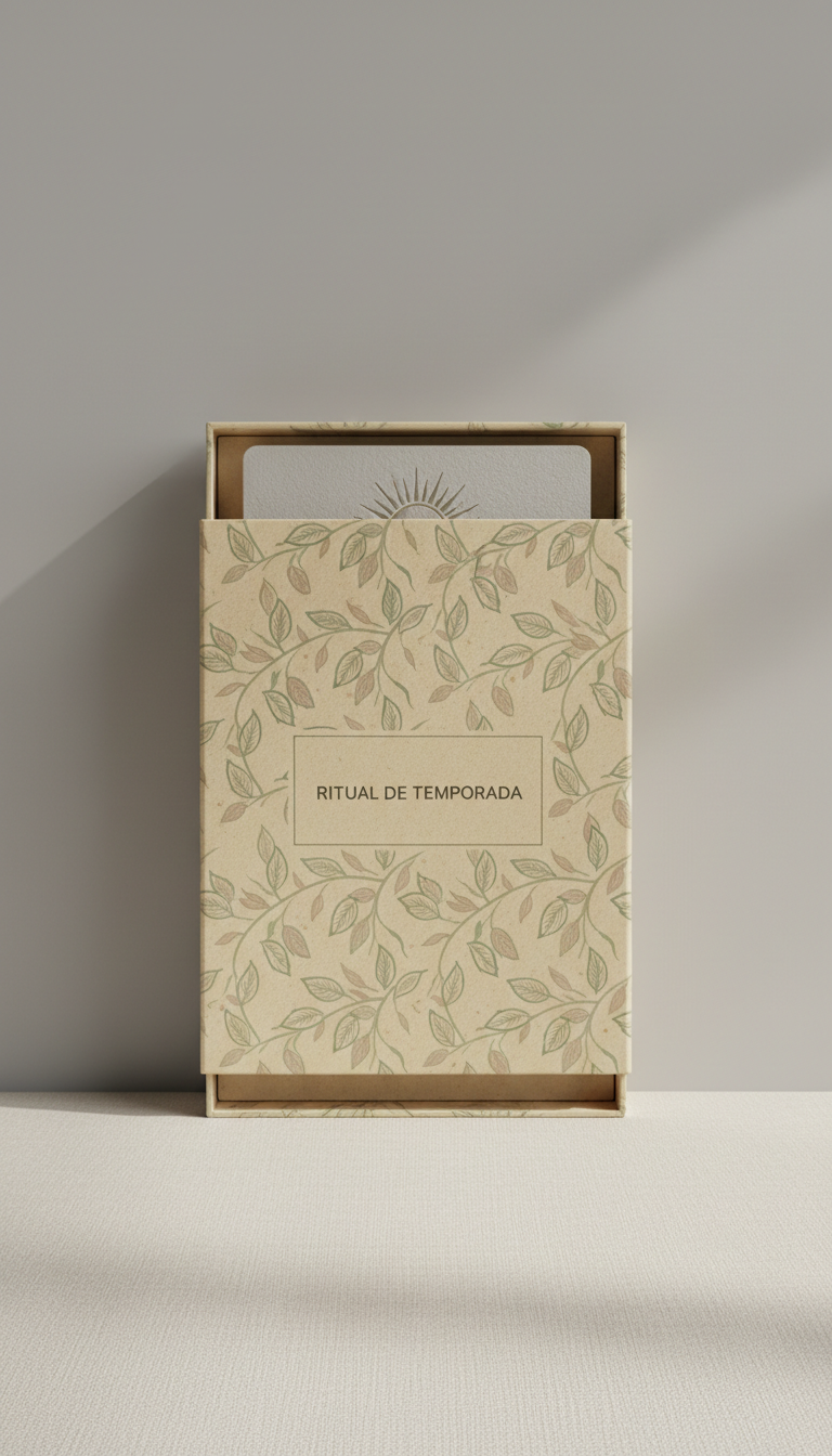 Giftcard caja elegante diseño dorado