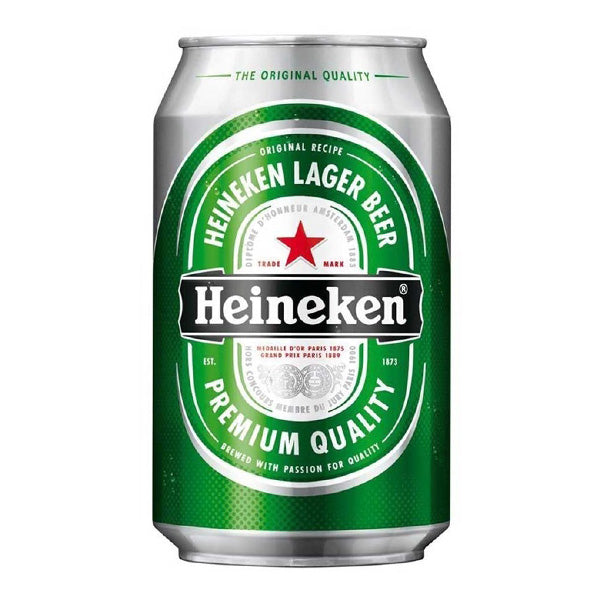 Cerveza Heineken en lata 350 ml