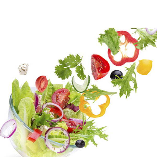 Ensalada Mixta de verduras de temporada.
